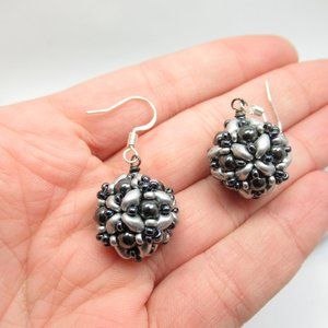Handwoven earrings